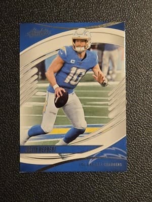 2025 Panini Absolute #11 Justin Herbert Retail - Image 1