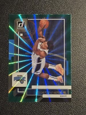 2022-23 Donruss #79 Wendell Carter Jr. Holo Laser Green - Image 1