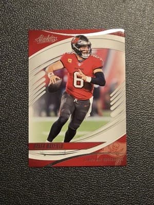 2025 Panini Absolute #61 Baker Mayfield Retail - Image 1