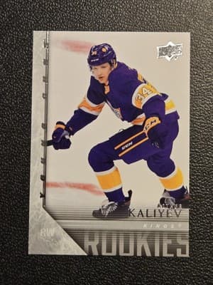 2020-21 Upper Deck #T-100 Arthur Kaliyev 2005-06 Upper Deck Tribute - Image 1