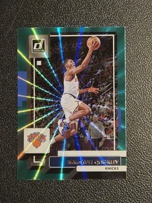 2022-23 Donruss #175 Immanuel Quickley Holo Laser Green - Image 1