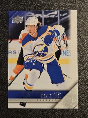 2020-21 Upper Deck #T-8 Jack Eichel 2005-06 Upper Deck Tribute - Image 1