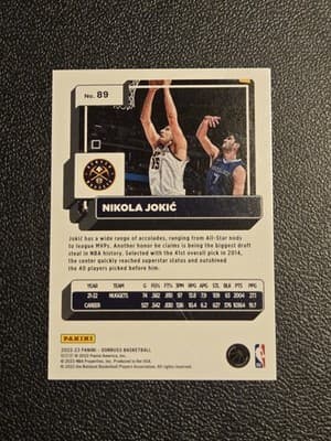 2022-23 Donruss #89 Nikola Jokic - Thumbnail 2