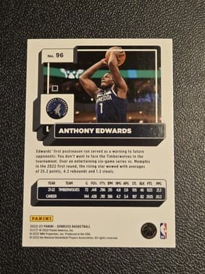 2022-23 Donruss #96 Anthony Edwards - Thumbnail 2