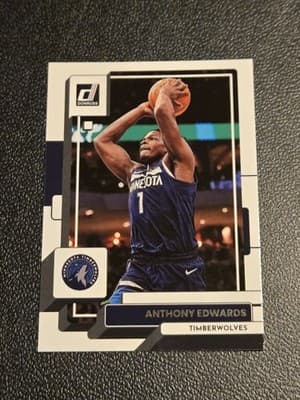 2022-23 Donruss #96 Anthony Edwards - Image 1