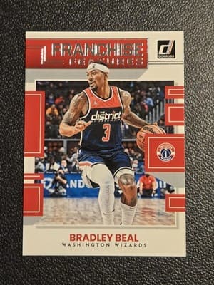 2022-23 Donruss #15 Bradley Beal Franchise Features - Image 1