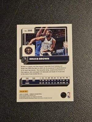 2022-23 Donruss #200 Bruce Brown Holo Laser Green - Thumbnail 2