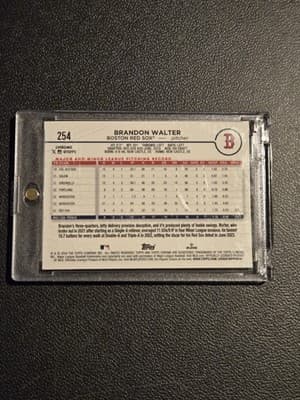 2024 Topps Chrome #254 Brandon Walter Blue Raywave Refractors #/150 - Thumbnail 2