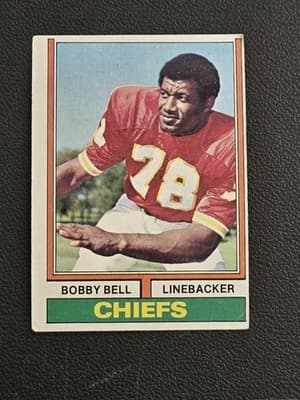 1974 Topps #59 Bobby Bell - Image 1
