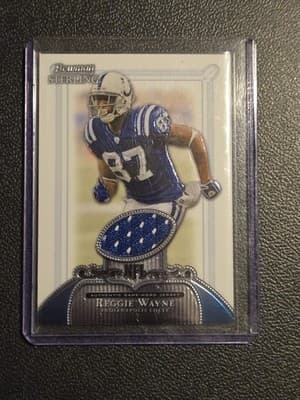2006 Bowman Sterling #BS-RW Reggie Wayne - Image 1
