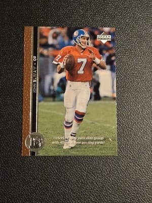 1996 Upper Deck #99 John Elway - Image 1