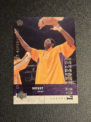 2002-03 UD SuperStars #119 Kobe Bryant - Image 1