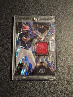 2024 Panini Select #SPK-JW James Wood Sparks Relics - Image 1