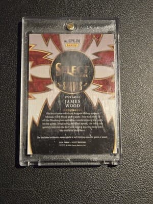 2024 Panini Select #SPK-JW James Wood Sparks Relics - Thumbnail 2