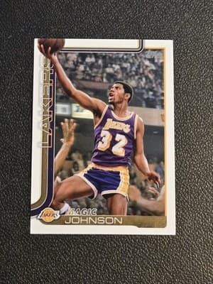 2025-26 Topps #255 Magic Johnson - Image 1