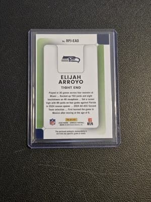 2025 Donruss #RPJ-EAO Elijah Arroyo Rookie Phenom Jerseys - Thumbnail 2