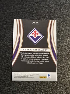 2024-25 Panini Select Serie A #13 Rolando Mandragora Equalizers - Thumbnail 2