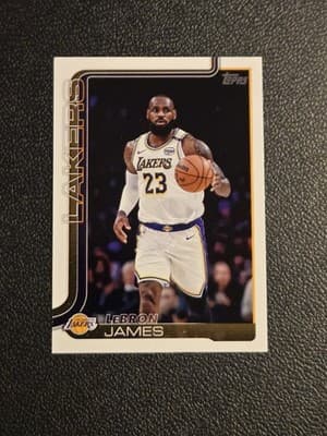 2025-26 Topps #150 LeBron James - Image 1