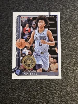 2025-26 Topps #183 Jaylen Wells - Image 1