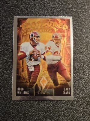 2024 Panini Phoenix - Treasured Tandems Stars #TT-WAS Doug Williams / Gary Clark - Image 1
