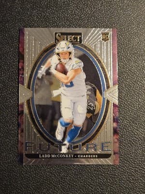2024 Panini Select - Select Future #19 Ladd McConkey - Image 1