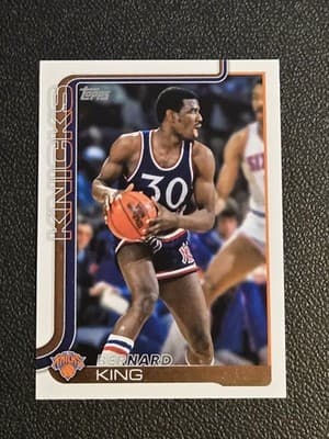 2025-26 Topps #268 Bernard King - Image 1