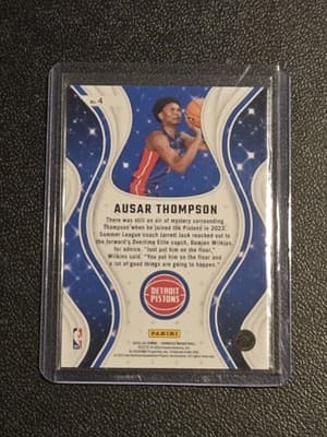 2023-24 Donruss #4 Ausar Thompson Magicians - Thumbnail 2