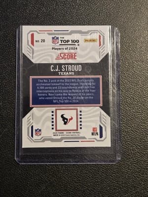 2025 Score #20 C.J. Stroud Top 100 - Thumbnail 2