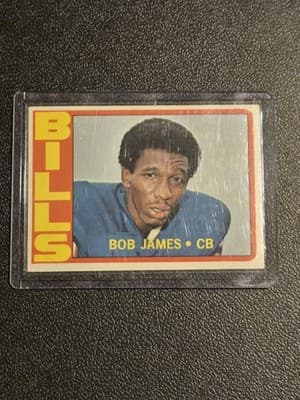 1972 Topps #114 Bob James - Image 1