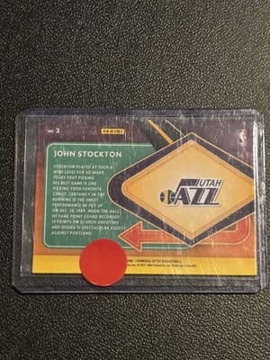 2020-21 Donruss Optic #2 John Stockton Express Lane - Thumbnail 2