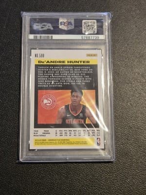 2019-20 Panini Chronicles #588 De'Andre Hunter PSA 10 - Thumbnail 2