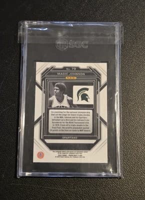 2023 Panini Prizm Draft Picks #79 Magic Johnson SGC 9.5 - Thumbnail 2