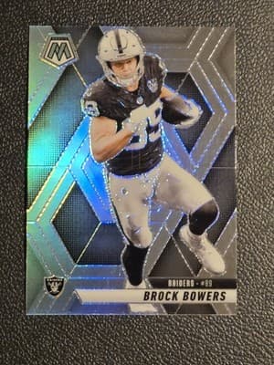 2025 Panini Mosaic #5 Brock Bowers - Image 1