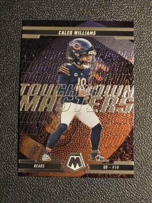 2025 Panini Mosaic #13 Caleb Williams Touchdown Masters - Image 1