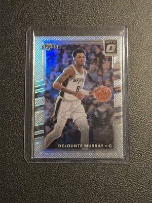 2017-18 Donruss Optic #135 Dejounte Murray Holo - Image 1