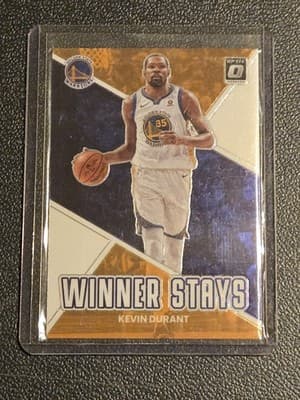 2022-23 Donruss Optic #14 Kevin Durant Winner Stays - Image 1