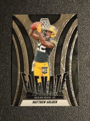 2025 Panini Mosaic #3 Matthew Golden Elevate - Image 1