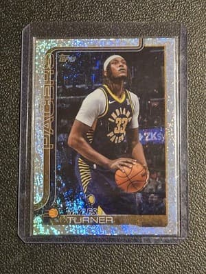 2025-26 Topps #49 Myles Turner Holo Foil - Image 1