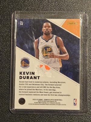 2022-23 Donruss Optic #14 Kevin Durant Winner Stays - Thumbnail 2