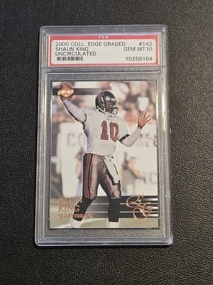 2000 Collector's Edge EG #142 Shaun King Uncirculated PSA 10 - Image 1
