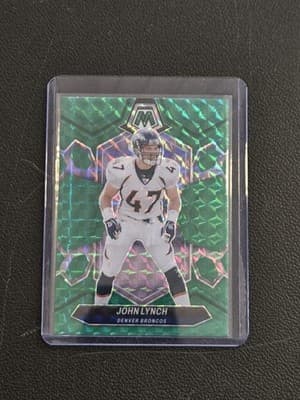 2024 Panini Mosaic #236 John Lynch Mosaic Green - Image 1