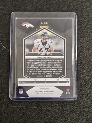 2024 Panini Mosaic #236 John Lynch Mosaic Green - Thumbnail 2