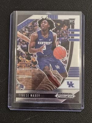 2020 Panini Prizm Draft Picks Collegiate #54 Tyrese Maxey - Image 1