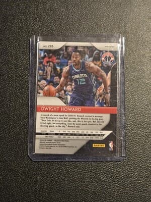 2018-19 Panini Prizm #293 Dwight Howard Prizms Ruby Wave - Thumbnail 2