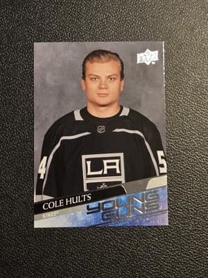 2020-21 Upper Deck #724 Cole Hults - Image 1