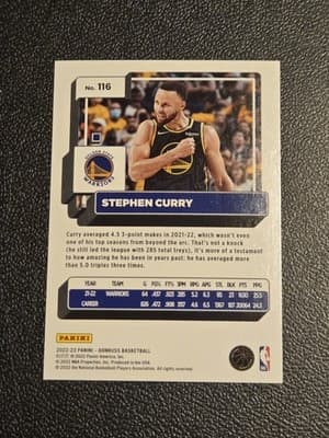 2022-23 Donruss #116 Stephen Curry - Thumbnail 2