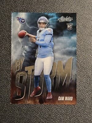 2025 Panini Absolute #3 Cam Ward By Storm - Image 1