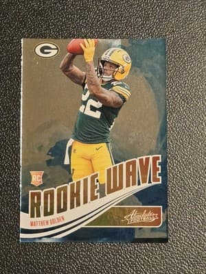 2025 Panini Absolute #RW-MGN Matthew Golden Rookie Wave - Image 1