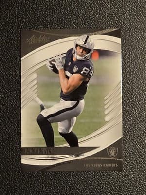 2025 Panini Absolute #17 Brock Bowers Retail - Image 1