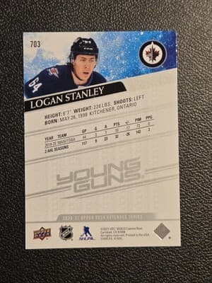2020-21 Upper Deck #703 Logan Stanley - Thumbnail 2